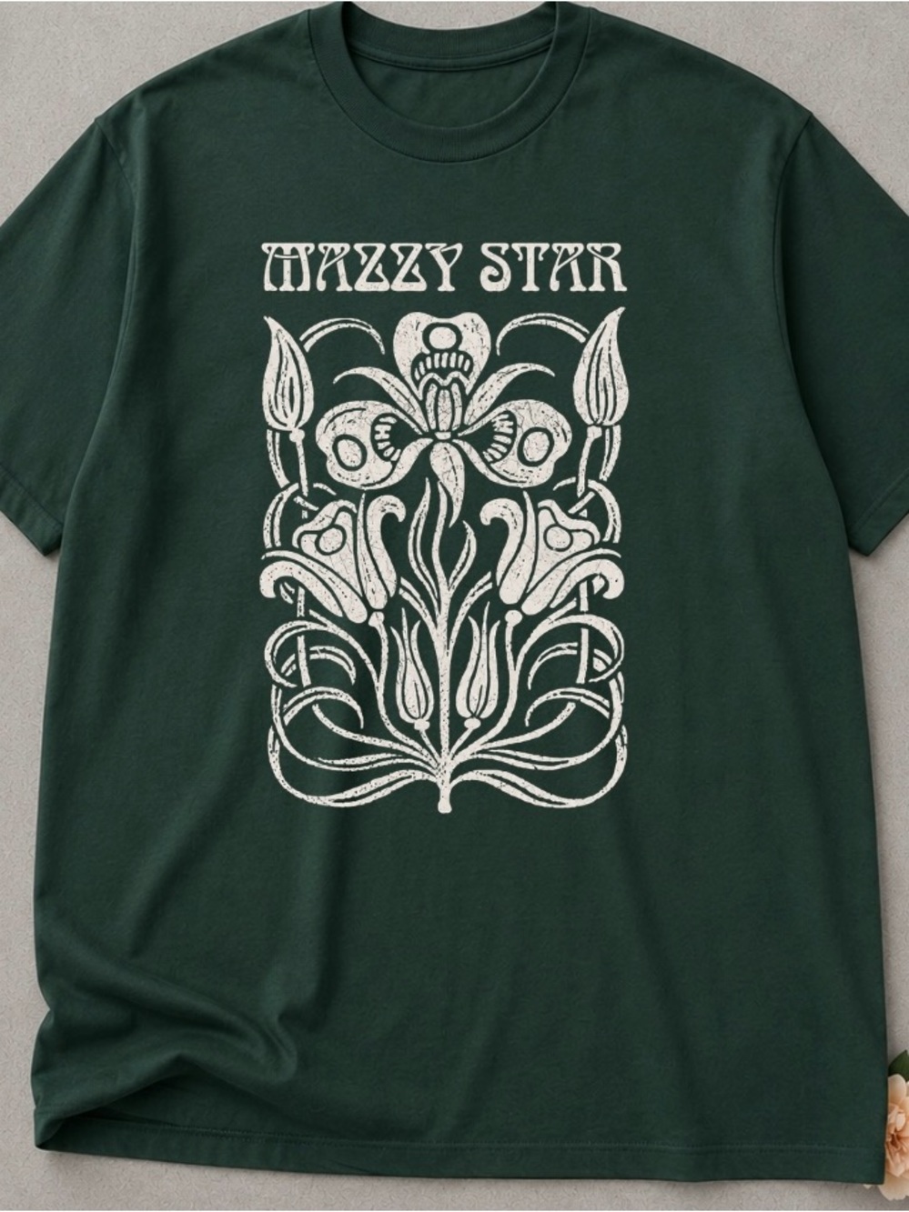 Forest Green Mazzy Star Graphic Tee